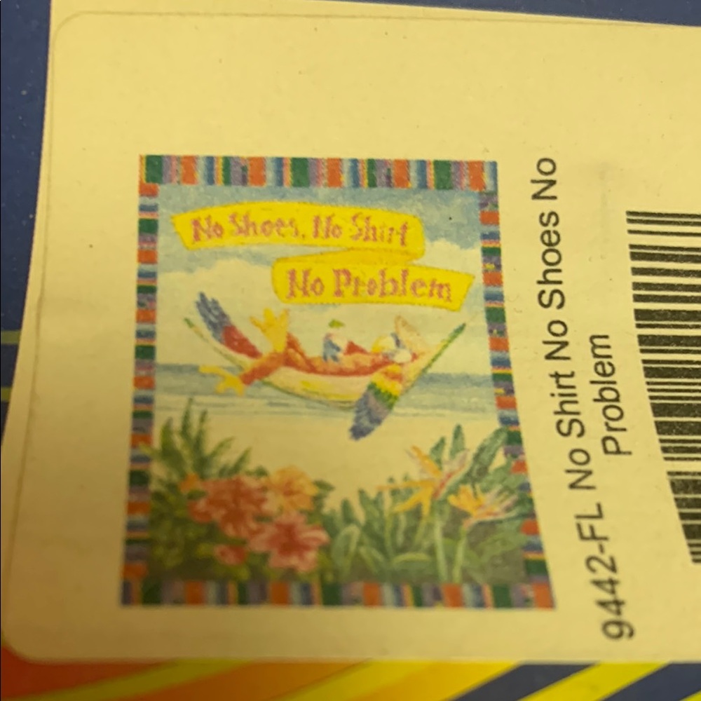 NWT-colorful Outdoor summer flag
